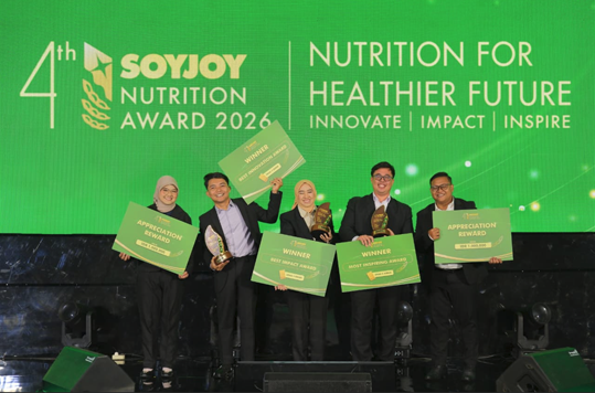 Foto: Kelima Finalis Utama SOYJOY Nutrition Award 2026