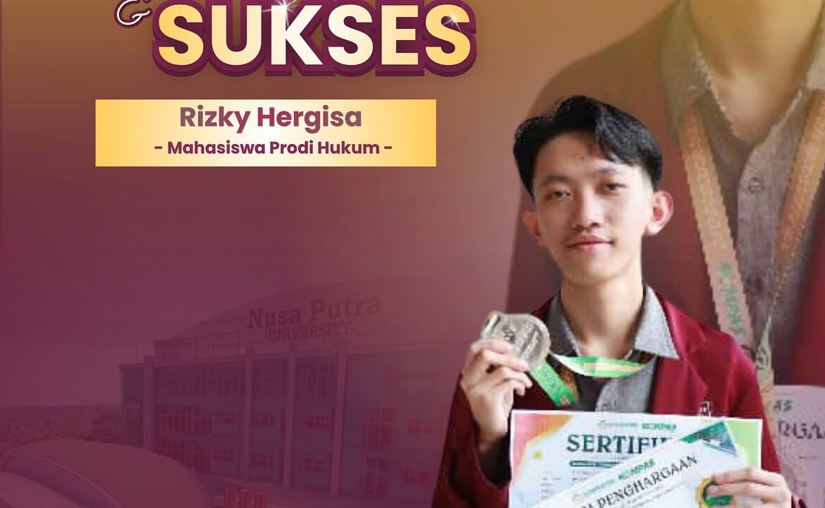Mahasiswa Hukum Universitas Nusa Putra Raih Medali Perak pada Kompetisi Sains Nasional 2026 Bidang Sejarah